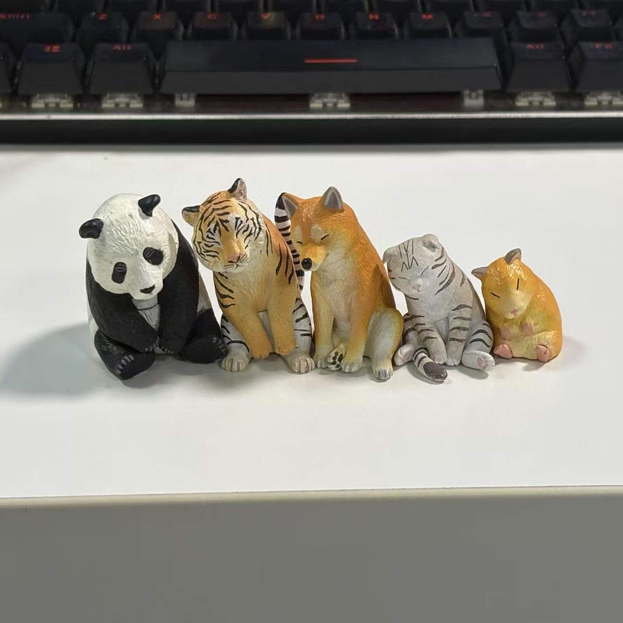 T-ARTS正版动物肩并肩扭蛋手办