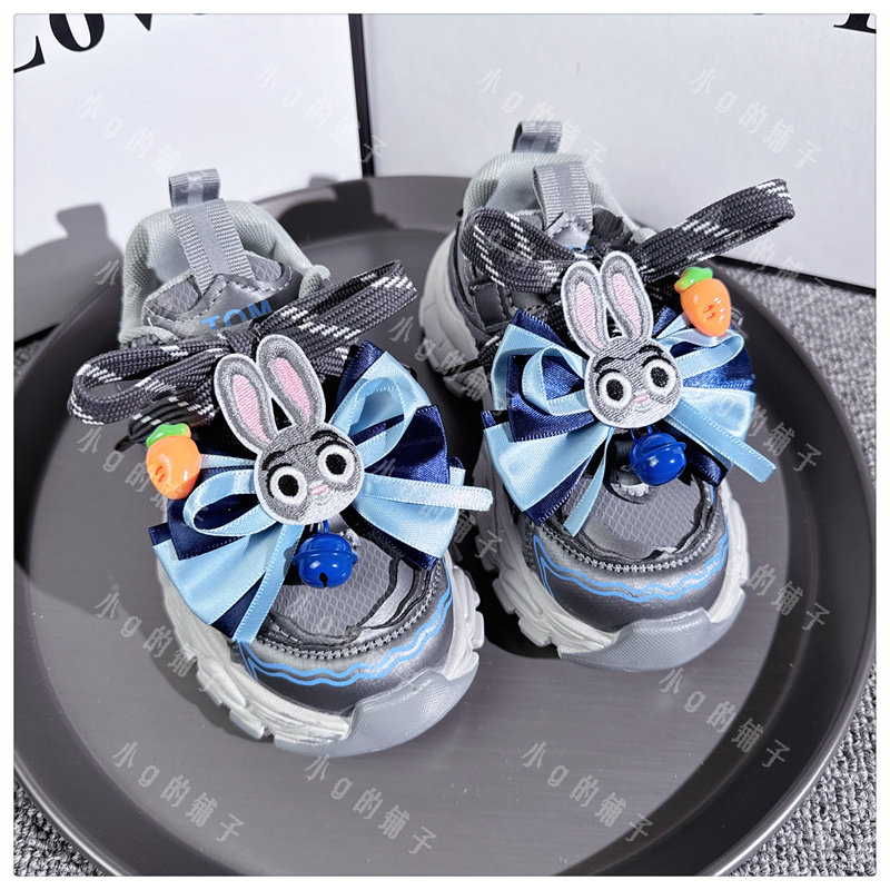 男童时尚拼色运动鞋2026年春夏新款女童中大童老爹鞋休闲鞋跑步鞋