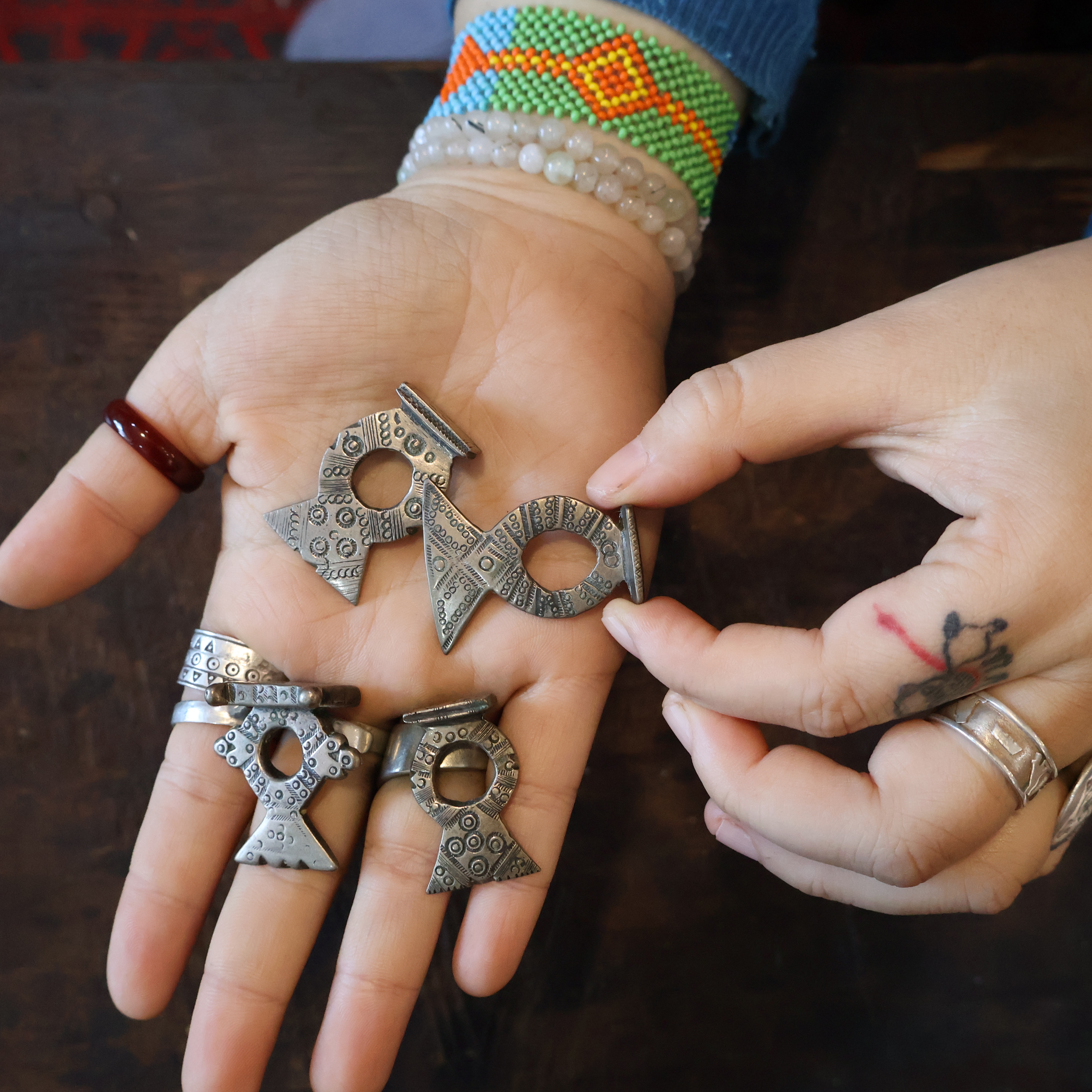 摩洛哥游牧部落柏柏尔人图腾吊坠