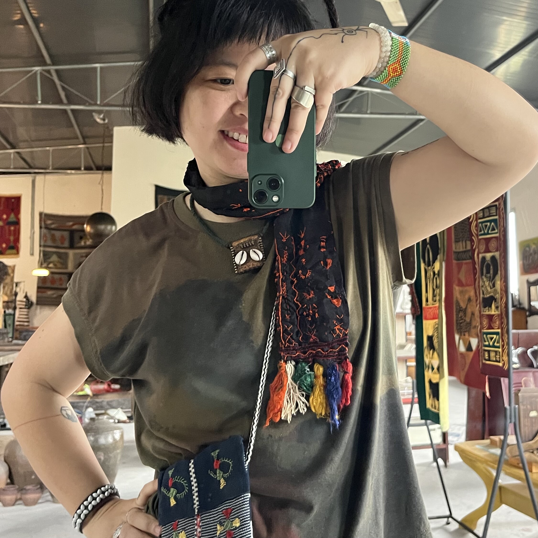 埃及siwa锡瓦柏柏尔手工围巾