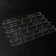背带皮带定位打孔尺透明亚克力定位模版 025 CV玩皮DIY手工皮艺