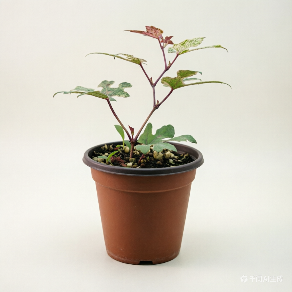 花叶葡萄 五彩葡萄进口品种 盆景素材观叶观果盆栽 原生扦插素材
