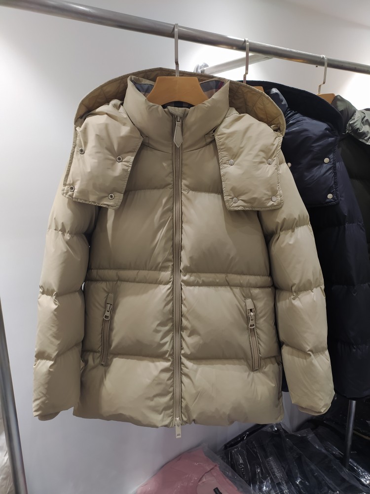 短款羽绒服女90白鸭绒面包服加厚可脱卸连帽防寒冬装内置腰带显瘦