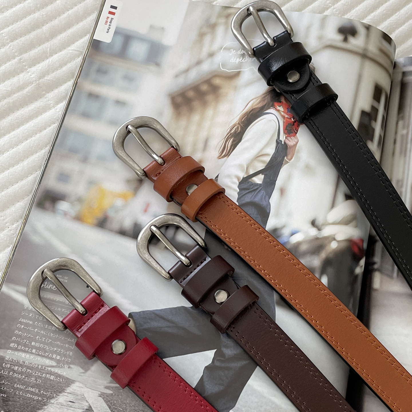 二层牛皮真皮高级感小腰带女士韩版软皮皮带耐用百搭牛仔裤带青年,服饰配件/皮带/帽子/围巾,腰带/皮带/腰链,淘宝优惠券,粉丝福利购,淘宝优惠卷