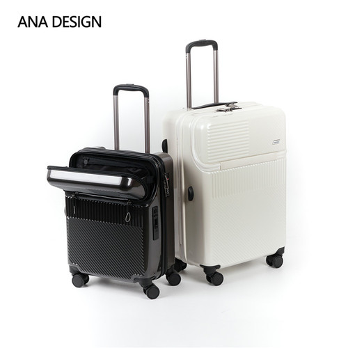 日本开口静音轮密码锁托运行李箱