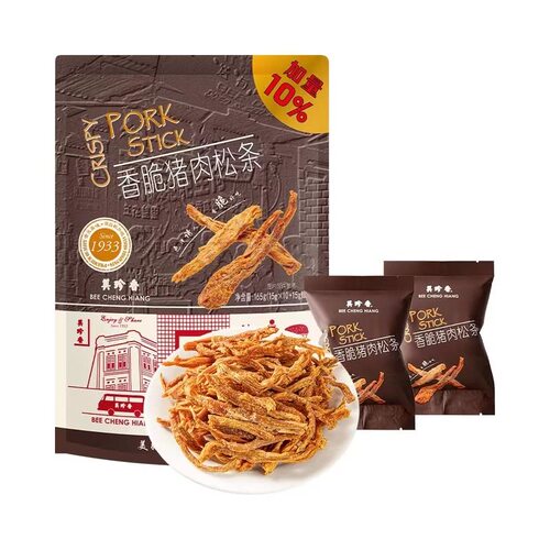 美珍香猪肉松条独立小包装