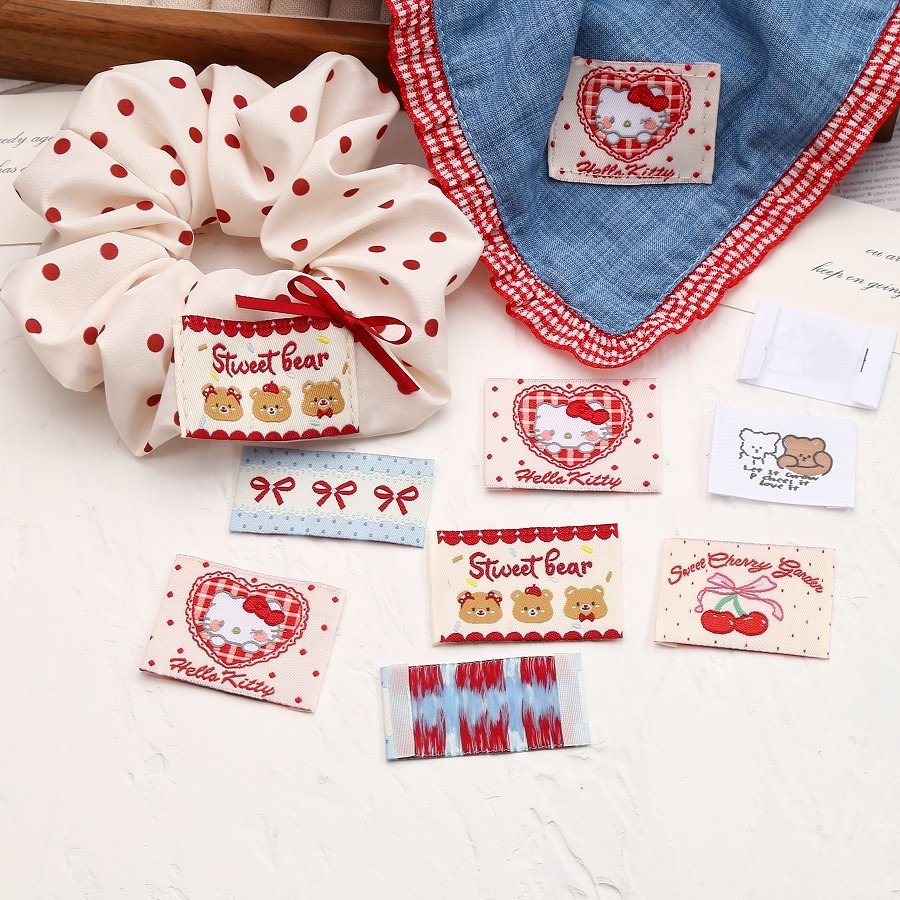 可爱卡通布标布贴织唛手工发圈配饰缝纫diy手工材料辅料,居家布艺,布贴,淘宝优惠券,粉丝福利购,淘宝优惠卷