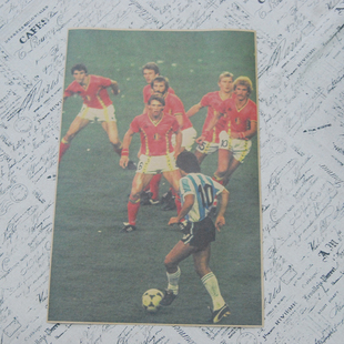 马拉多纳海报致敬球王油画布定制