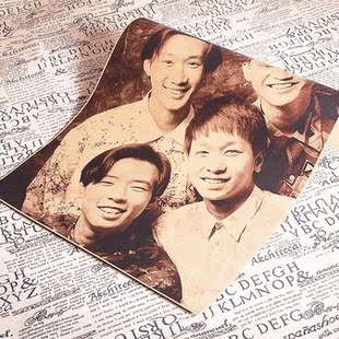 beyond海报黄家驹酒吧装饰画复古招贴牛皮纸摇滚挂图挂画画芯定制