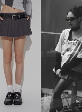 韩国代购 gateless Jennie金智妮同款 CHINO PLEATS  半身 短裙