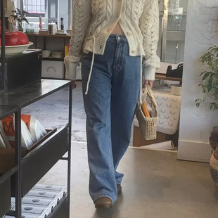 直筒水洗牛仔裤 韩国官网直邮 WASHING BUCKET farven