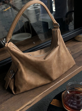 韩国代购 standoil Mushy Bag 拉链 单肩包