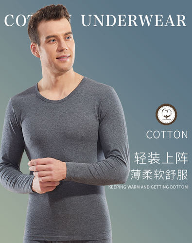 AFILIN/雅慧琳保暖男士圆领