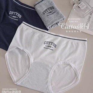 3条Cuttos琪多姿花园556女天丝面膜裤 莫代尔舒适透气海藻底裆内裤