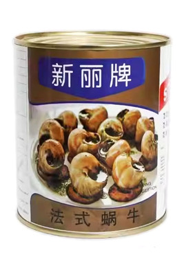 蜗牛罐头法式蜗牛肉新丽牌法餐厅商用螺肉原料印尼进口sunnyland