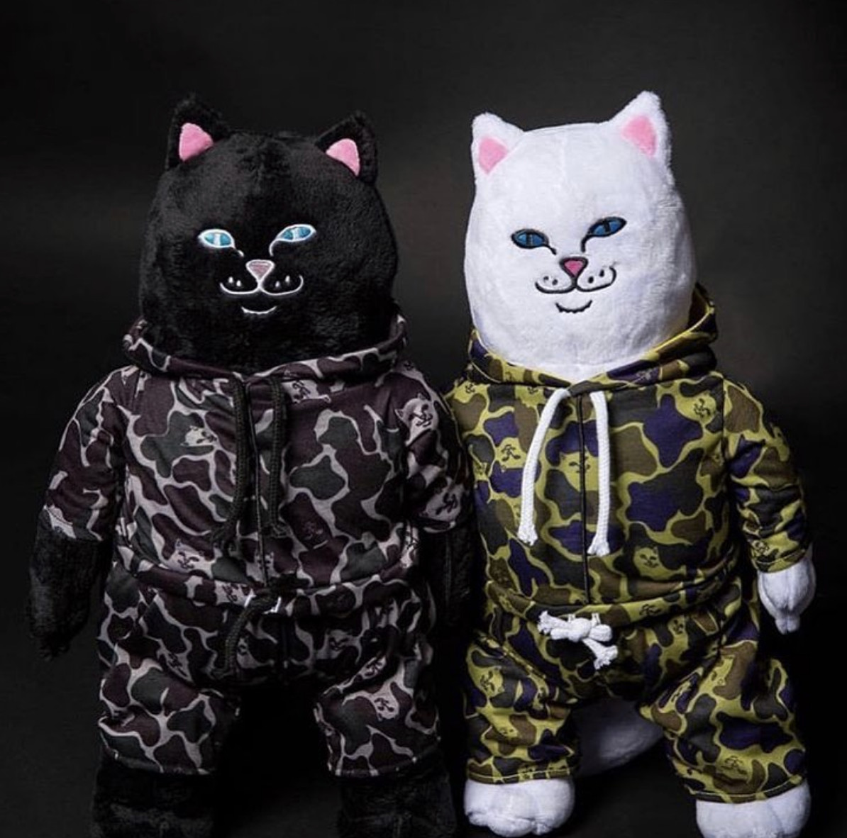 清仓ripndip官方授权迷彩玩偶