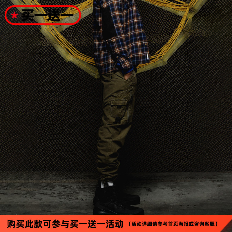 美国潮牌机能风洗休闲裤