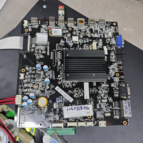 维修皓丽86W11H-K/98M3一体机主板MSD6A848-K8A重启无图像不开机