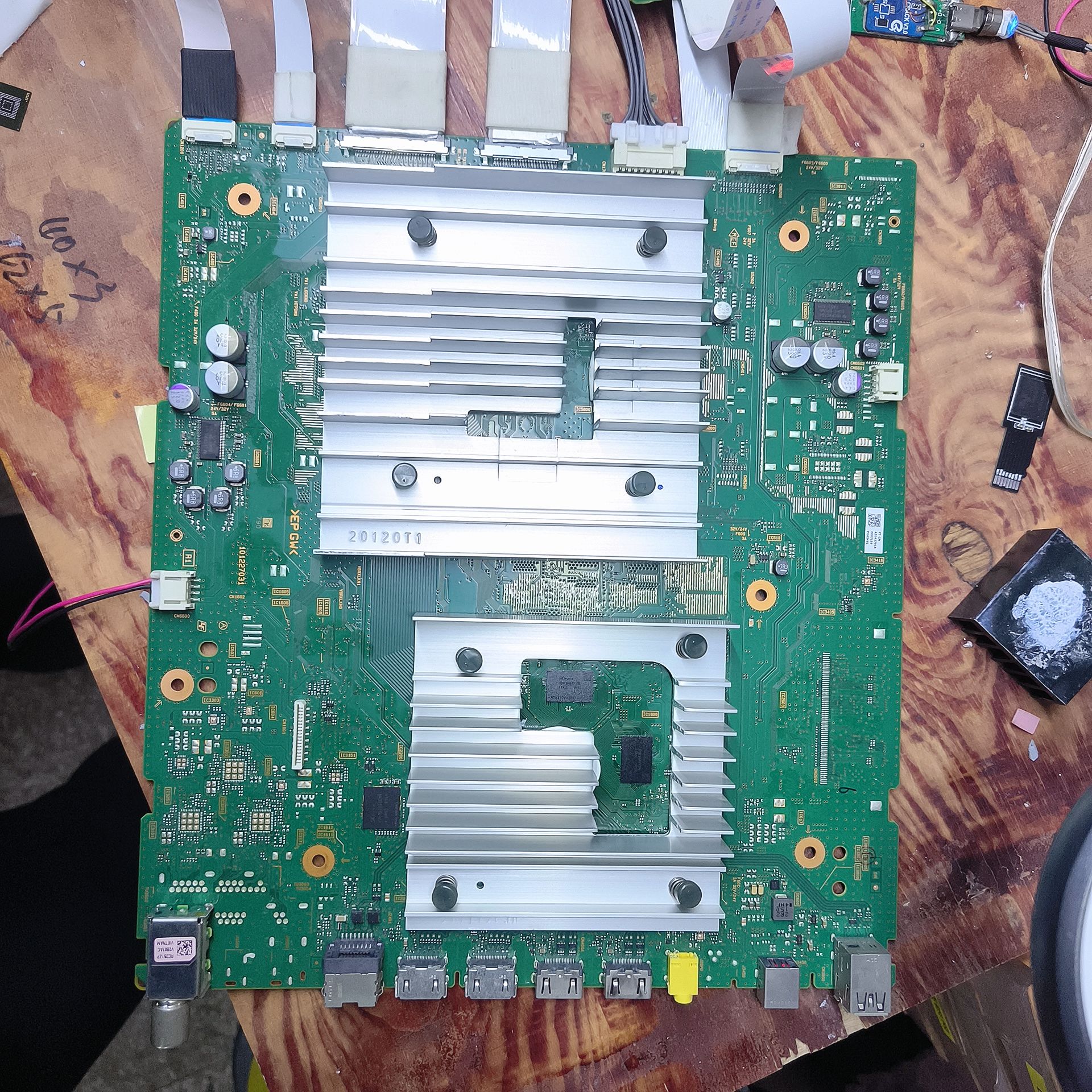 维修索尼XR-55/65/75/85X90K/91K主板101227031无声音不开机等