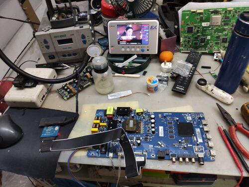 维修兑换购买小米L55M5-EX/5S/5A/EC/L50M5主板CV962H-B50测试好