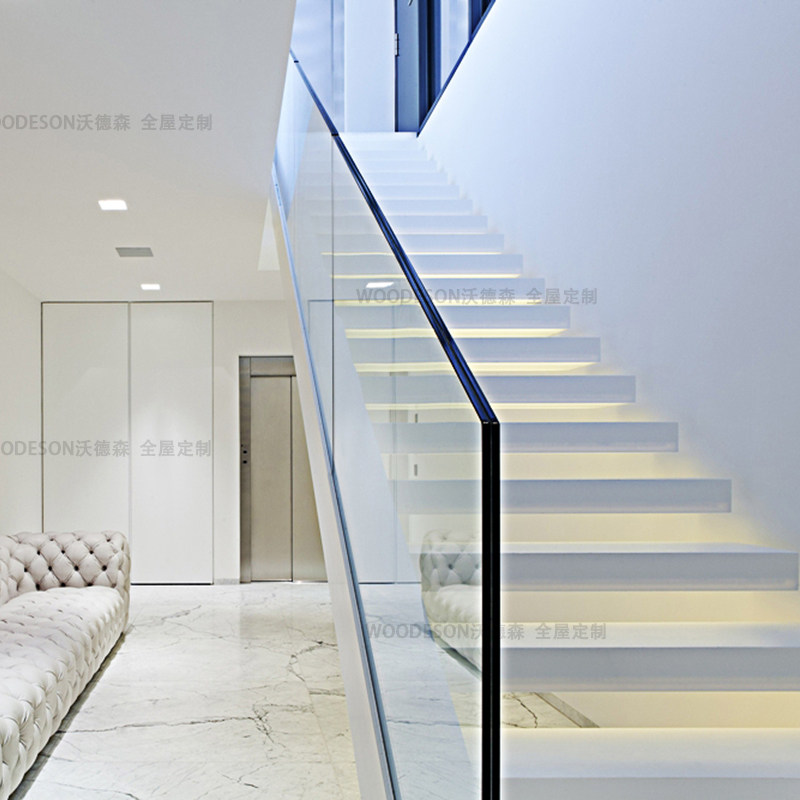 Art stairs originality stairs Light extravagance style Suspended stairs Glass stairs Manufactor customizedin the Whole house custom , Stairs , Overall stairs  category - from Buy2taobao.com to provide professional Taobao agent buy service