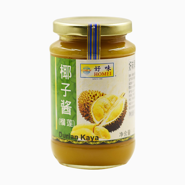 好味牌榴莲味椰子酱面包酱420克