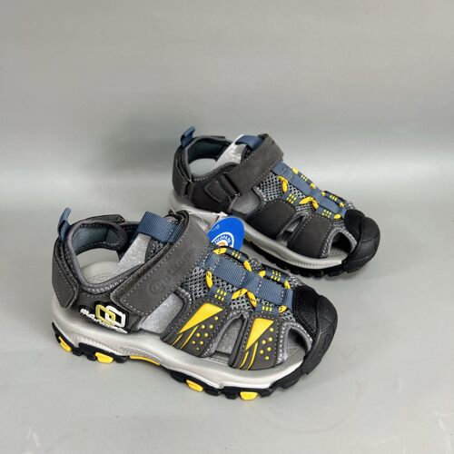 外贸出口俄罗斯男童儿童凉鞋包头运动凉鞋轻便防滑防水原单