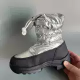 Удерживающие тепло зимние нескользящие короткие сапоги, семейный стиль