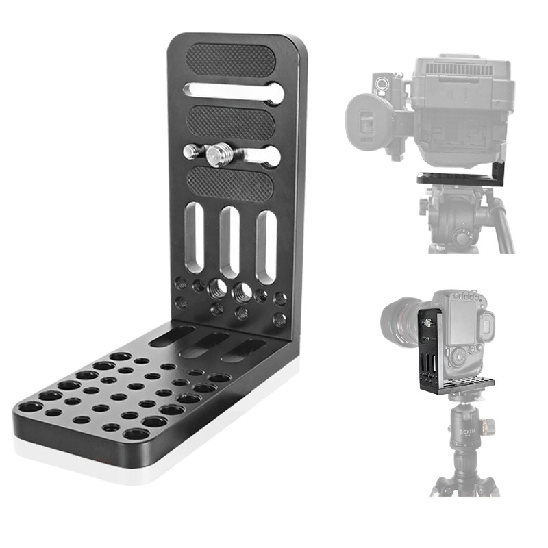 通用竖拍板单反三脚架液压云台板