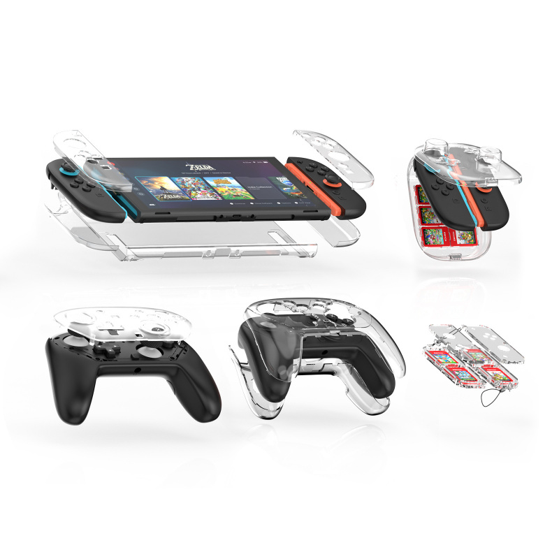 Switch2五合一水晶壳保护套装NS2