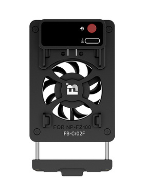 FB沣标Cr02F风冷式相机直播散热器适用于索尼佳能R5/R6/R8/富士