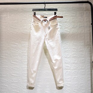 弹力显瘦遮胯小个子九分老爹哈伦萝卜裤 女2026新款 女 牛仔裤 春夏季