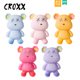 卡扣diy配饰配件适配Cross CROXX暴力熊公仔鞋 饰 装 Crocs 花洞洞鞋