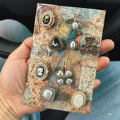 饰扣卡扣适配crocs 花装 CROXX洞洞鞋 配饰DIY配件珍珠仿水晶宝石鞋