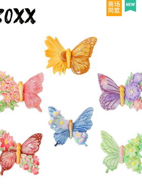 CROXX洞洞鞋配饰花簇锦攒蝴蝶鞋花鞋扣装饰扣鞋饰适配crocs/cross