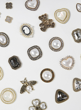 CROXX 巴洛克系列洞洞鞋配饰diy鞋扣鞋花装饰卡扣适配Cross/Crocs