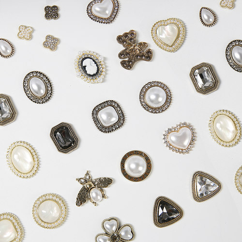 CROXX 巴洛克系列洞洞鞋配饰diy鞋扣鞋花装饰卡扣适配Cross/Crocs