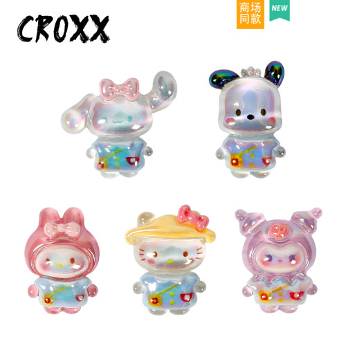 CROXX 洞洞鞋配饰幼稚园装饰扣diy配件饰鞋花鞋扣适配Cross/Crocs