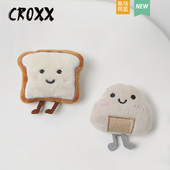 配饰毛绒面包鞋 花鞋 扣装 CROXX洞洞鞋 饰扣卡扣适配crocs cross