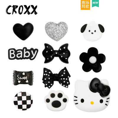 CROXX 洞洞鞋配饰HelloKitty鞋扣鞋花diy装饰扣适配Cross/Crocs