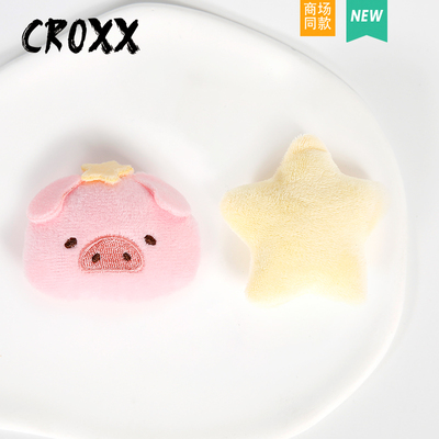 CROXX 洞洞鞋配饰小猪套装鞋花装饰扣diy鞋扣卡扣适配Cross/Crocs