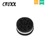 洞洞鞋 饰扣 配饰仿真饼干鞋 扣装 diy配件适配Crocs 花卡扣鞋 CROXX