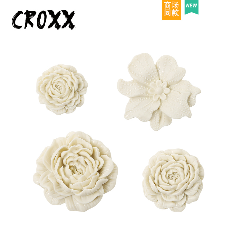 CROXX洞洞鞋配饰泡芙花束鞋花鞋扣装饰扣diy鞋饰适配crocs/cross