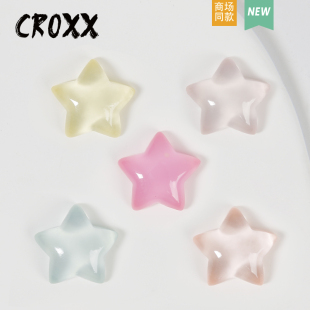 冰感爱心洞洞鞋 配饰卡驰洛鞋 扣diy鞋 扣 CROXX 子饰品配件鞋 花鞋