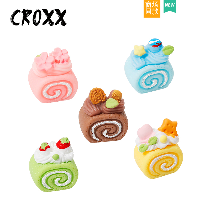 CROXX 仿真食玩洞洞鞋配饰装饰扣diy配饰鞋扣鞋花适配Cross/Crocs