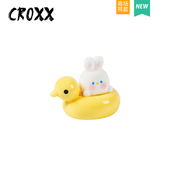 花卡扣diy配件适配Cross CROXX 饰扣鞋 配饰动游泳圈装 Crocs 洞洞鞋