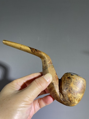 老物件 小年份老木头烟斗 老烟锅