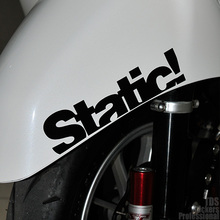 TUTU圖圖車貼-Hellaflush HF风格 STATIC 齐边贴 反光贴 汽车贴纸