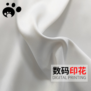 样卡156#行路者本白进口厚缎/弹力婚纱缎/婚纱礼服/时装/印花定制