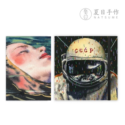 295/297「NATSUME x 崔佳霖」手工水彩本手账速写本宝虹鲁本斯